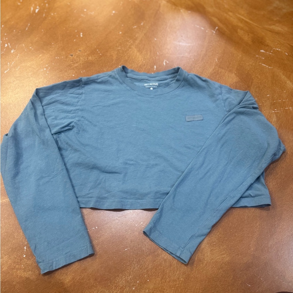 SET Active Dusty Blue Crewneck